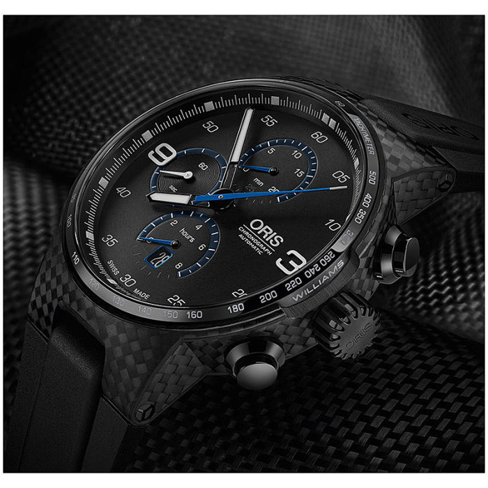 Годинник Oris Williams Chronograph Carbon Fibre Extreme 674 7725 8764 RS 4 24 50FCTB