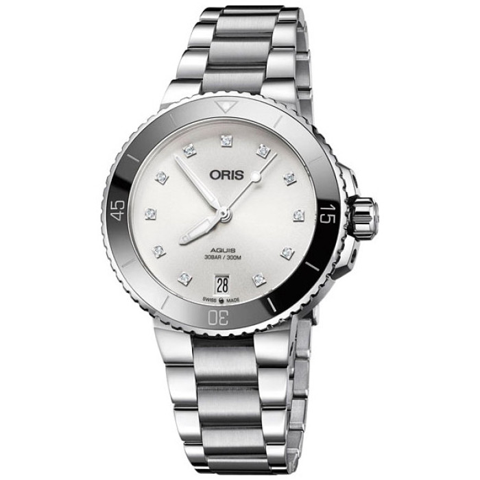 Годинник Oris Diving Aquis Date Diamonds 733 7731 4191 MB 8 18 05P
