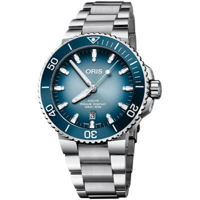 Часы Oris Diving Aquis Lake Baikal 733 7730 4175 Set MB 