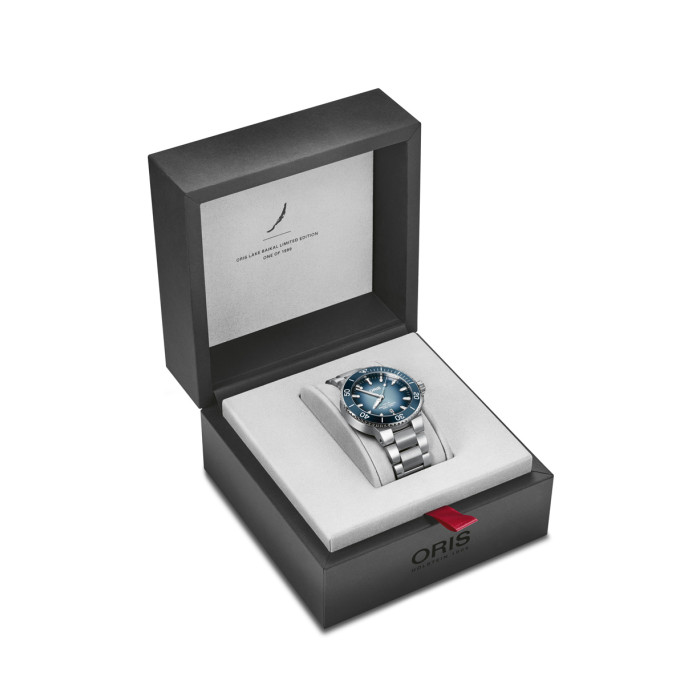Годинник Oris Diving Aquis Lake Baikal 733 7730 4175 Set MB 
