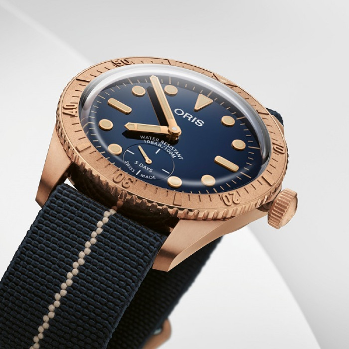 Часы Oris Carl Brashear Cal.401 401.7764.3185-Set