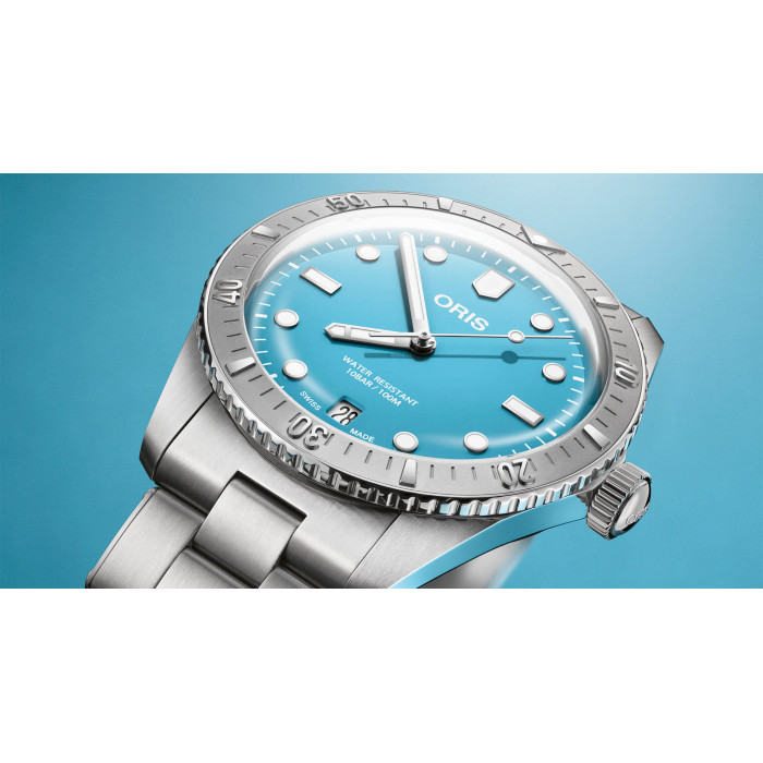 Годинник Oris Diving Sixty-Five 733.7771.4055 MB 8.19.18 Cotton Candy