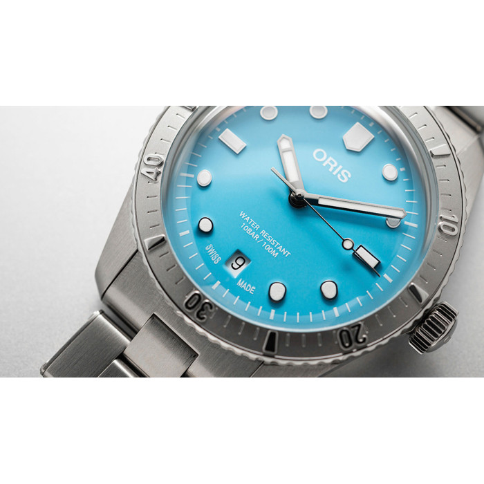 Годинник Oris Diving Sixty-Five 733.7771.4055 MB 8.19.18 Cotton Candy
