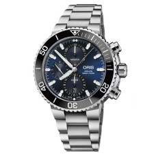 Годинник Oris Diving Aquis Chronograph 774 7743 4155 MB 8 24 05PEB