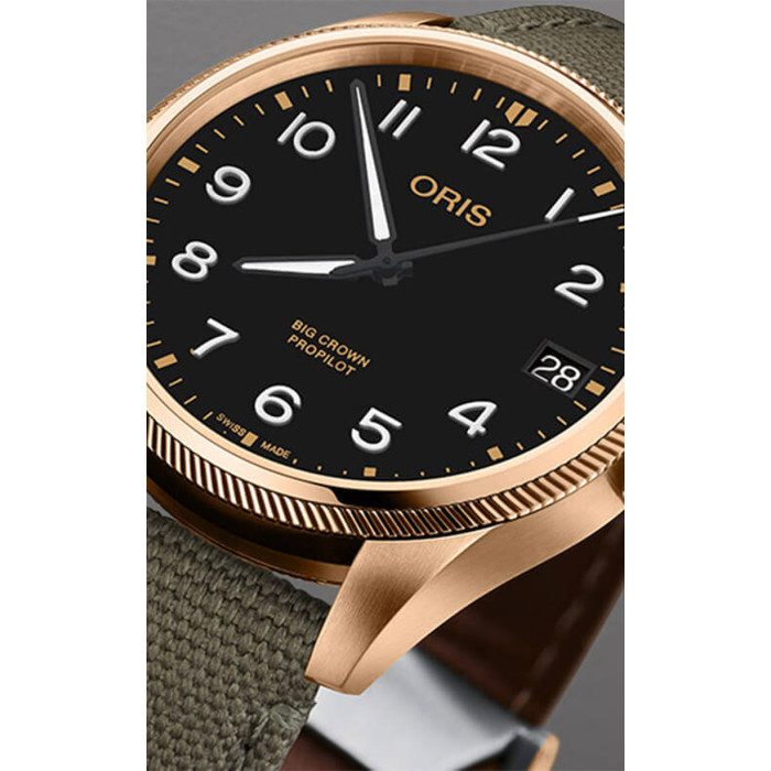 Годинник ORIS Big Crown ProPilot 751.7761.3164 TS 3.20.03BRLC