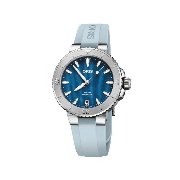 Годинник Oris Aquis Date Lady 733.7770.4155 RS 4.18.65FC