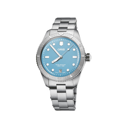 Годинник Oris Diving Sixty-Five 733.7771.4055 MB 8.19.18 Cotton Candy
