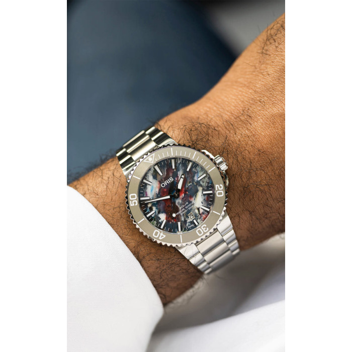 Годинник Oris Aquis Date Upcycle 733.7766.4150 MB 8.22.05 
