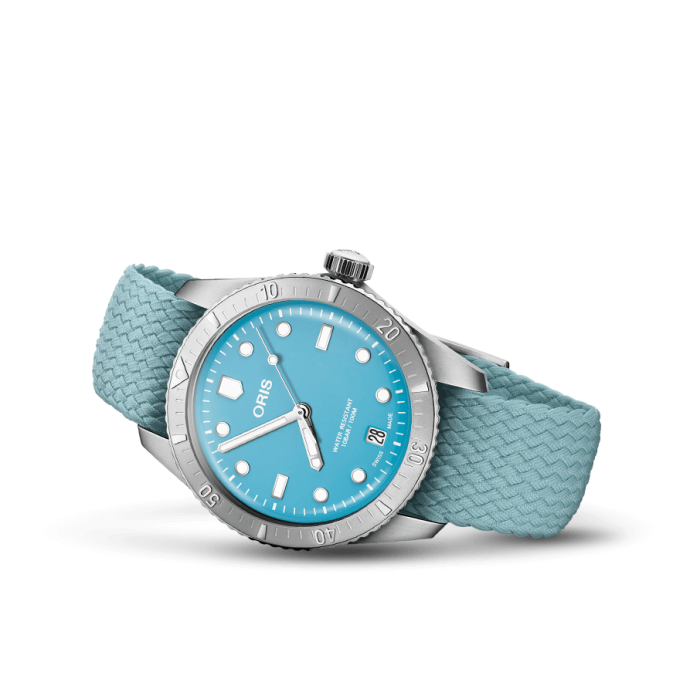 Годинник Oris Diving Sixty-Five 733.7771.4055 TS 3.19.02S Cotton Candy