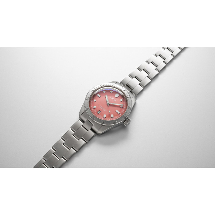 Годинник Oris Diving Sixty-Five 733.7771.4058 MB 8.19.18 Cotton Candy