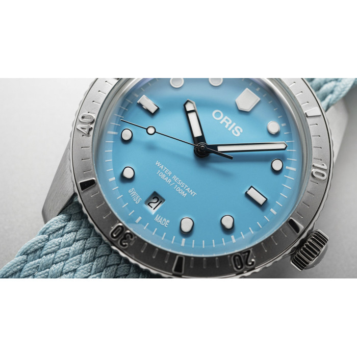 Годинник Oris Diving Sixty-Five 733.7771.4055 TS 3.19.02S Cotton Candy