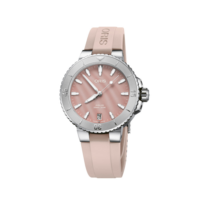 Годинник Oris Aquis Date Lady 733.7770.4158 RS 4.18.66FC