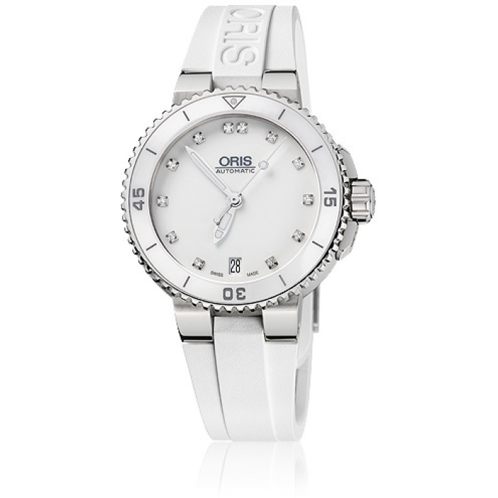 Годинник Oris Aquis Date Diamonds 733 7652 4191 4 18 31