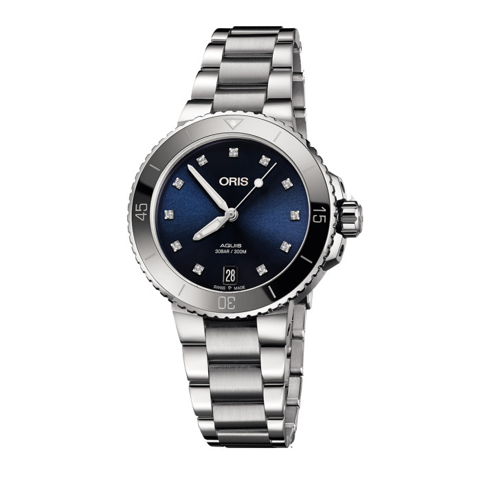 Годинник Oris Diving Aquis Date Diamonds 733.7731.4195.MB 8.18.05P