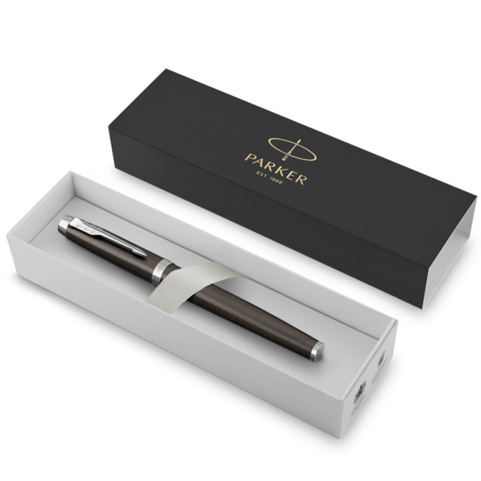 Ручка перова Parker IM Dark Espresso CT FP F 22 311