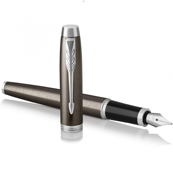 Ручка перова Parker IM Dark Espresso CT FP F 22 311