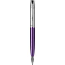 Ручка кулькова Parker SONNET Essentials Metal & Violet Lacquer CT BP 83 432