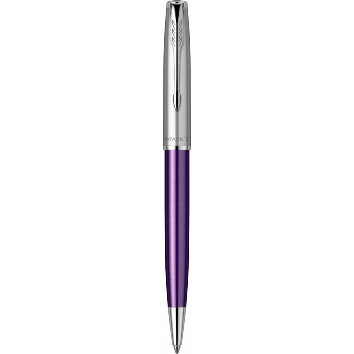 Ручка кулькова Parker SONNET Essentials Metal & Violet Lacquer CT BP 83 432