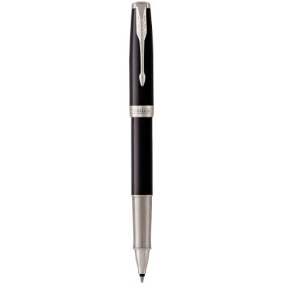 Ручка роллер Parker SONNET 17 Black Lacquer CT RB 86 122