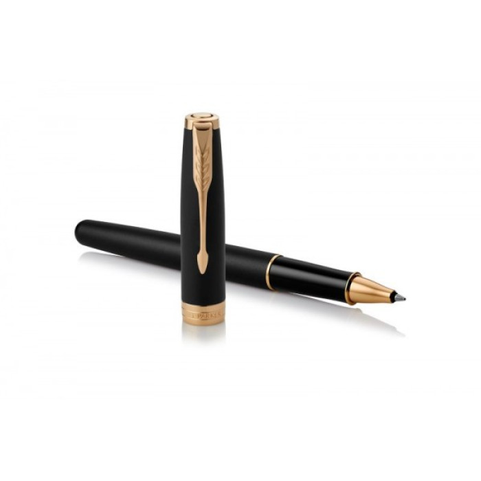Ручка Parker роллер SONNET 17 Matte Black Lacquer GT RB 84 822