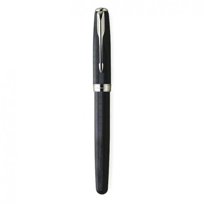 Ручка роллер Parker Sonnet Chiselled Carbon PT RB 85 422K