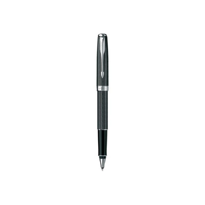 Ручка роллер Parker Sonnet Chiselled Carbon PT RB 85 422K