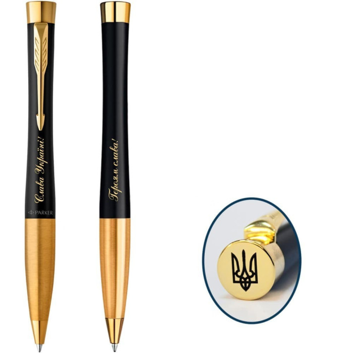 РУЧКА КУЛЬКОВА PARKER URBAN 17 MUTED BLACK GT BP 30 035_T011Y