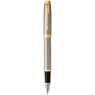 Перова ручка Parker IM 17 Brushed Metal GT FP F 22 211