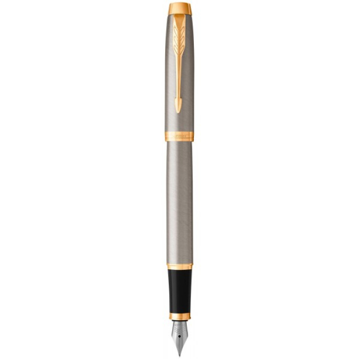 Перова ручка Parker IM 17 Brushed Metal GT FP F 22 211
