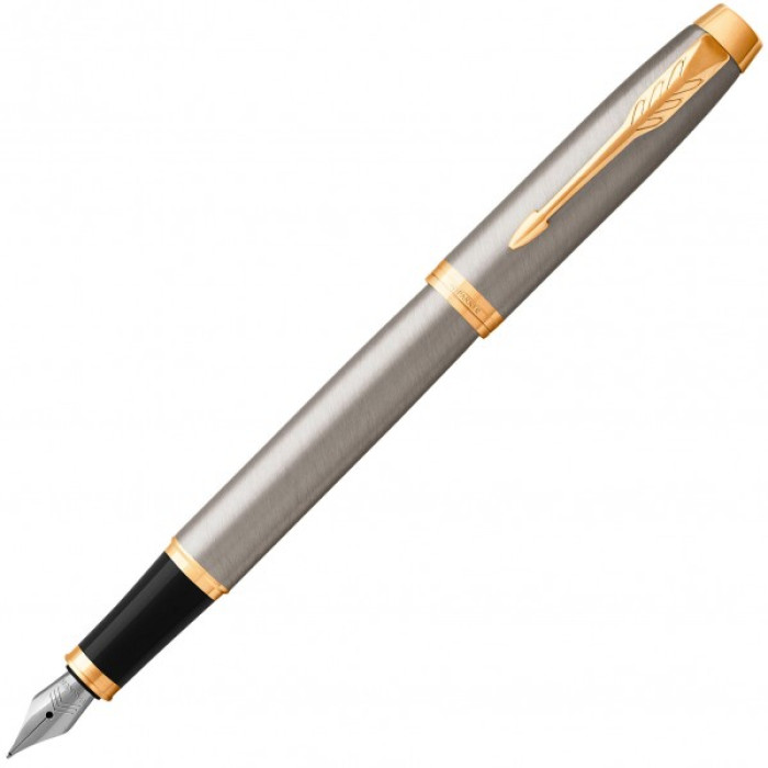 Перова ручка Parker IM 17 Brushed Metal GT FP F 22 211