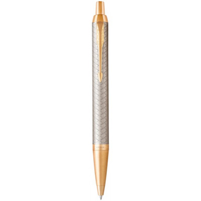 Шариковая ручка Parker IM 17 Premium Warm Silver GT BP 24 132