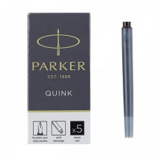 Картриджи Parker Quink /5шт. черн. 11 410BK