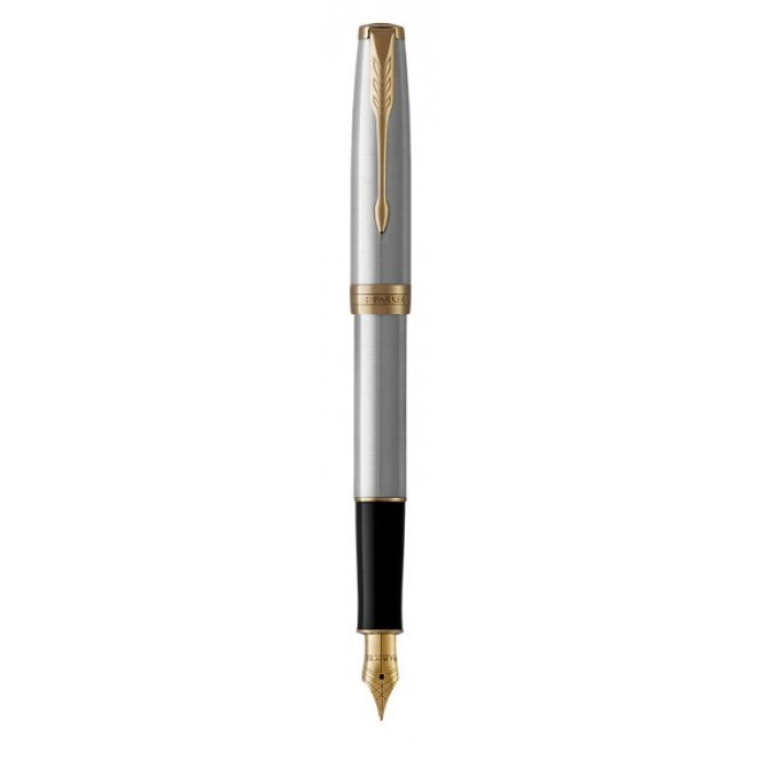 Перова ручка Parker SONNET 17 Stainless Steel GT FP F 84 111