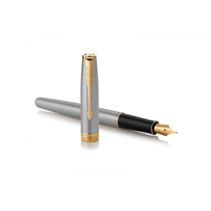 Перова ручка Parker SONNET 17 Stainless Steel GT FP F 84 111