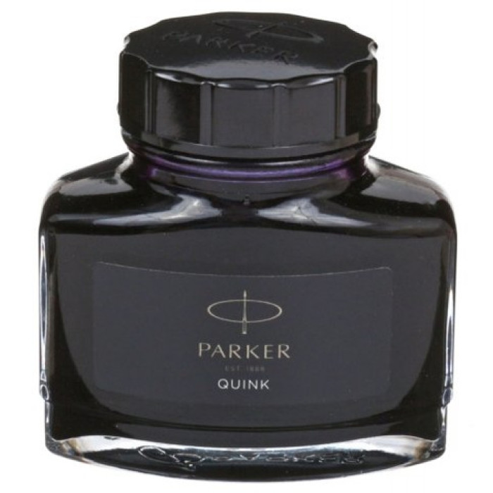 ЧОРНИЛА QUINK ДЛЯ ПІР'ЯНИХ РУЧОК PARKER ЧОРНІ 11 010BK