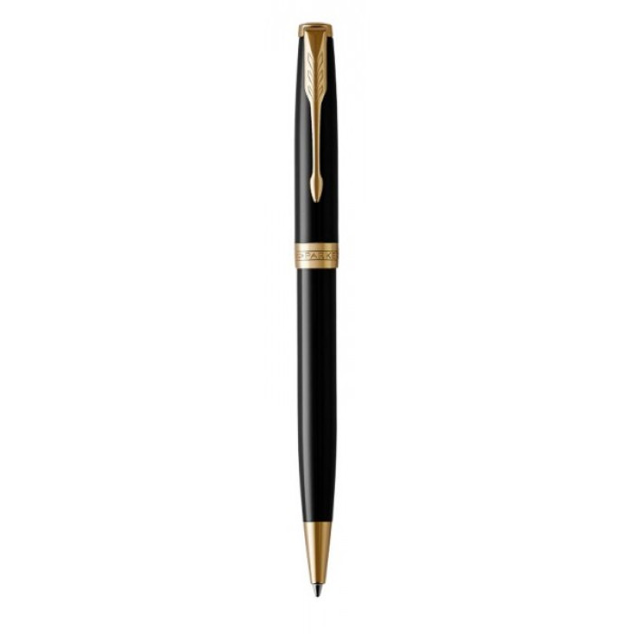 Кулькова ручка Parker SONNET 17 Black Lacquer GT BP 86 032