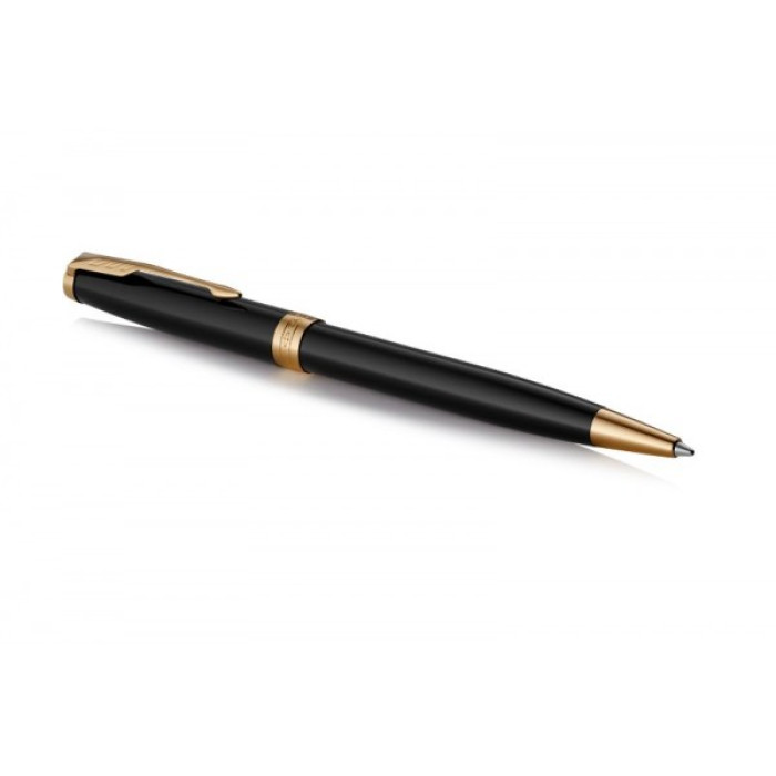 Кулькова ручка Parker SONNET 17 Black Lacquer GT BP 86 032