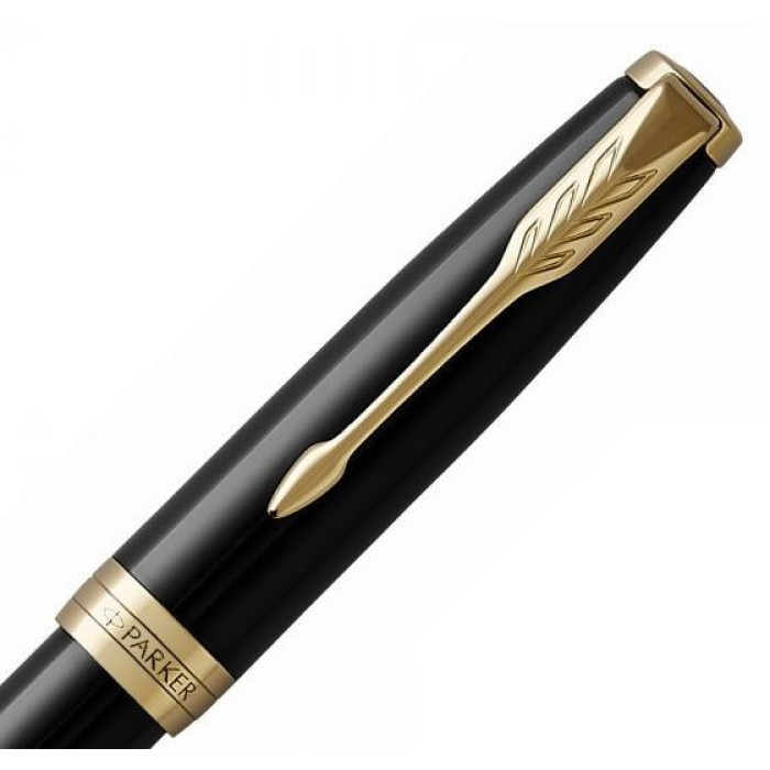 Перова ручка Parker SONNET 17 Black Lacquer GT FP F 86 011