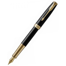 Перова ручка Parker SONNET 17 Black Lacquer GT FP F 86 011