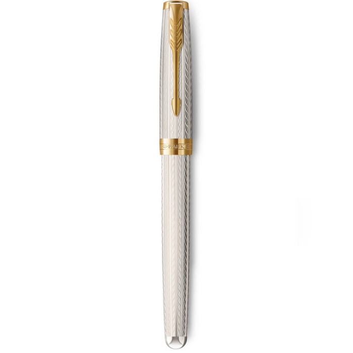 Ручка перьевая Parker SONNET 17 Silver Mistral GT FP F 88 611