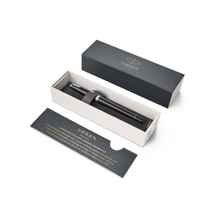 Перова ручка Parker URBAN 17 Muted Black CT F 30 111