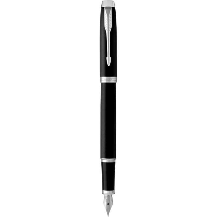 Ручка перьевая Parker IM Matte Black CT FP F 26 111