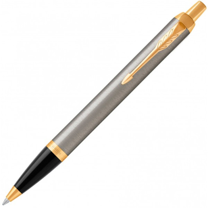 Кулькова ручка Parker IM 17 Brushed Metal GT BP 22 232