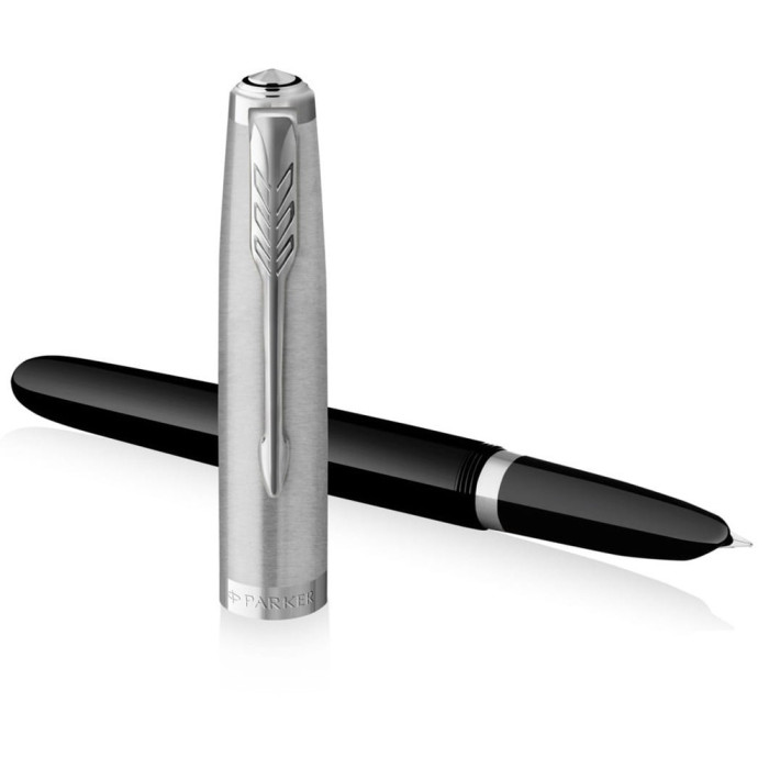 Ручка перьевая Parker PARKER 51 Black CT FP F 55 011