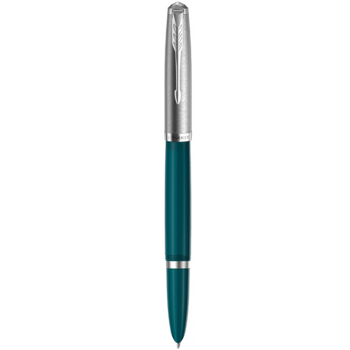 Ручка перьевая Parker PARKER 51 Teal Blue CT FP F 55 311