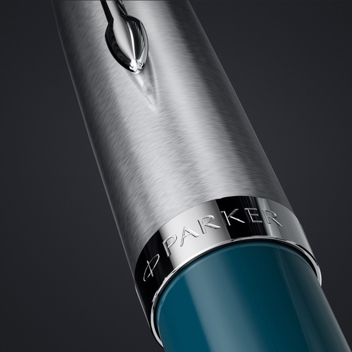 Ручка перьевая Parker PARKER 51 Teal Blue CT FP F 55 311