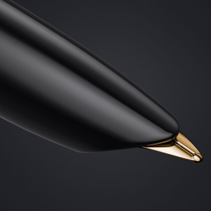 Ручка перьевая Parker 51 Premium Black GT FP18 F 57 011