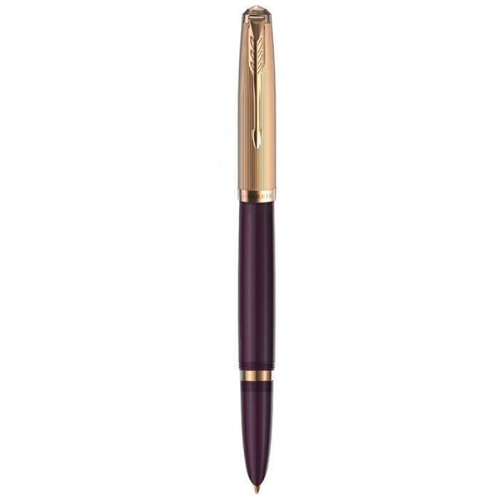 Ручка перьевая Parker 51 Premium Plum GT FP F 57 111