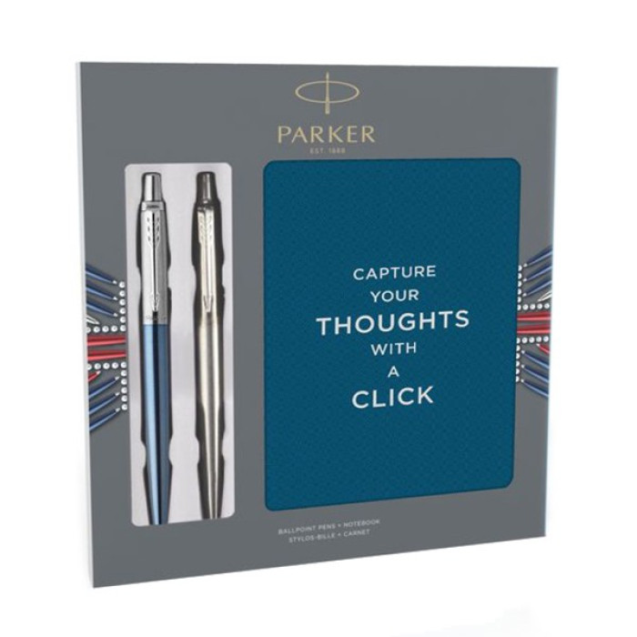 НАБОР ДВЕ РУЧКИ PARKER JOTTER + БЛОКНОТ 16 972B18