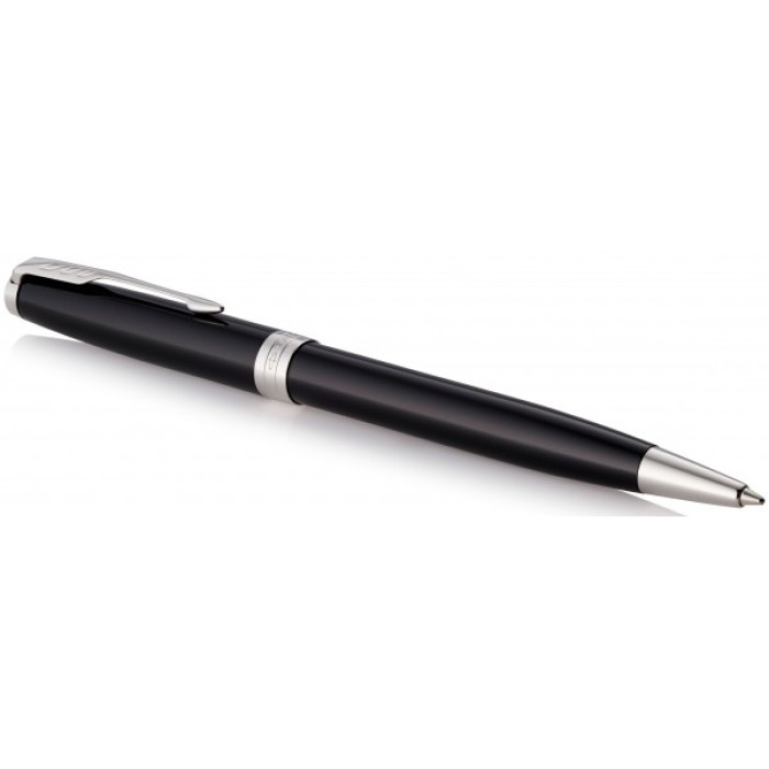Ручка кулькова Parker SONNET 17 Black Lacquer CT BP 86 132